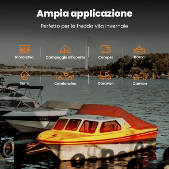 12V 1KW-5KW Diesel Riscaldamento parcheggio Air Heater For Caravan, trucks, cars